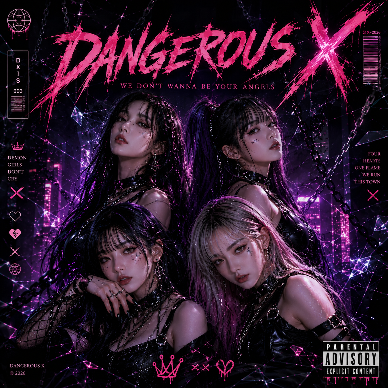 DANGEROUS X — We Don't Wanna Be Your Angels